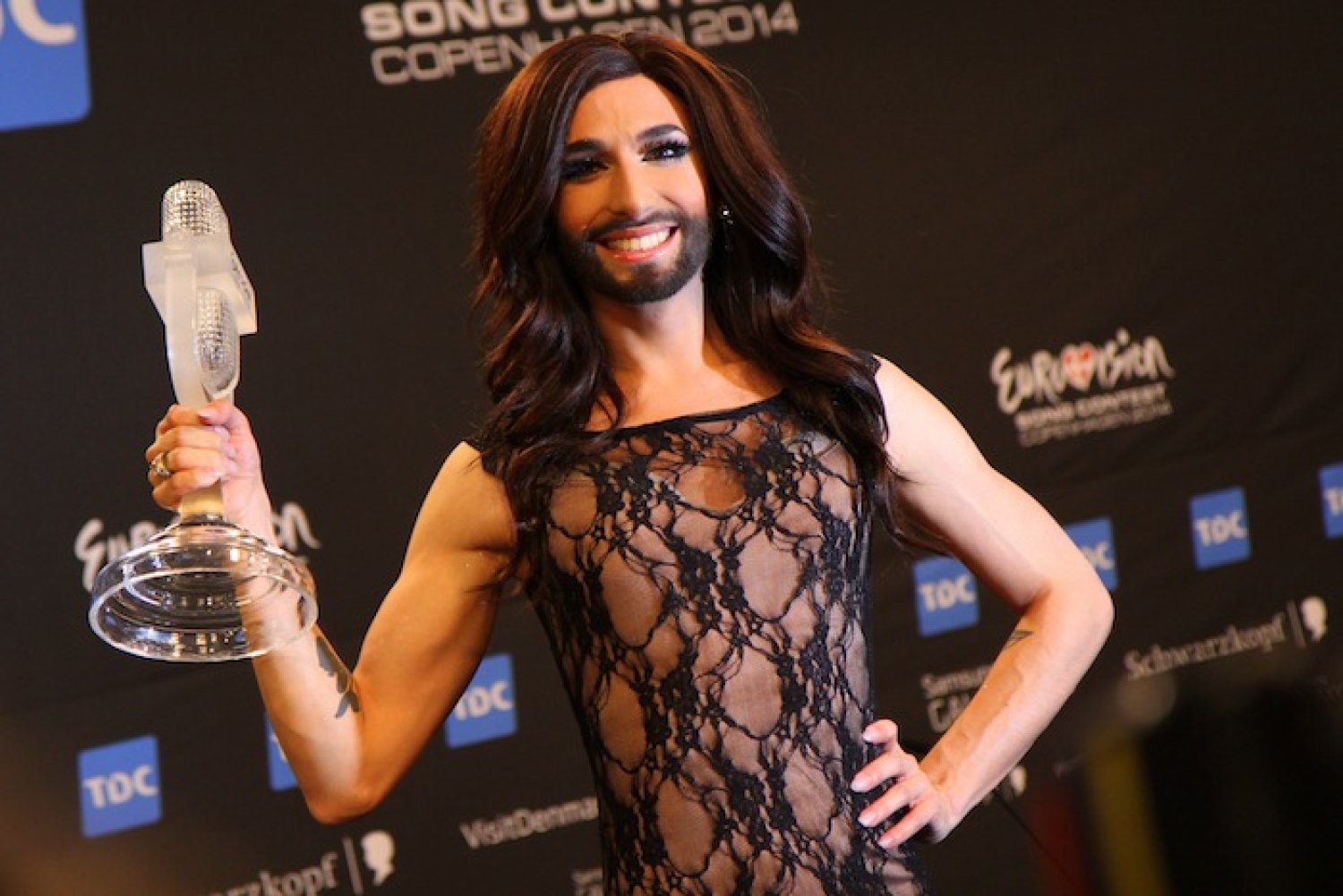 Conchita Wurst, grande gagnant de l'Eurovision 2014