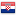 Drapeau Croatie