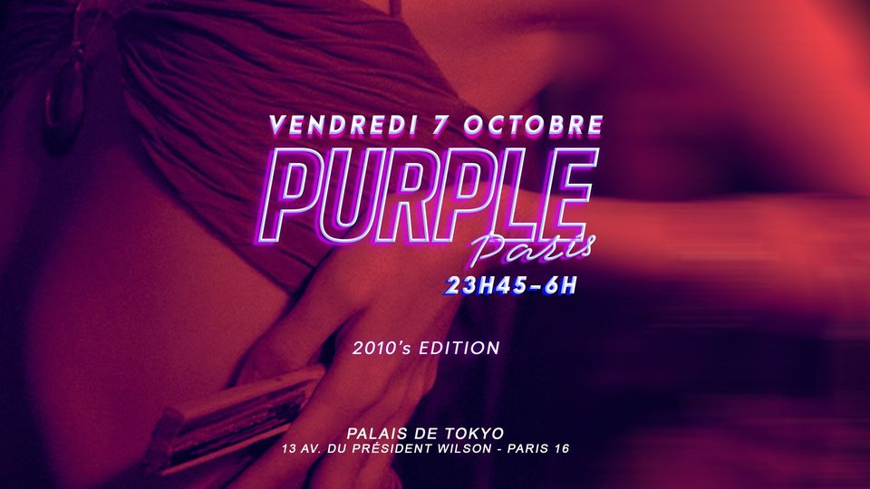 Purple au YOYO Palais de Tokyo