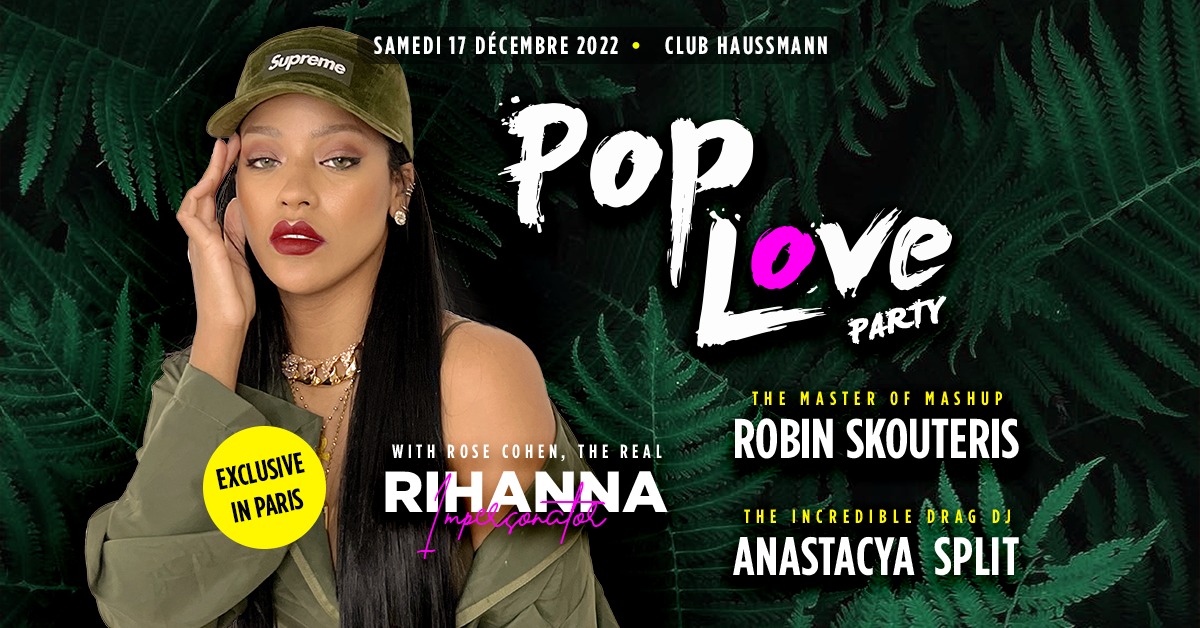 PopLove Party au Club Haussmann