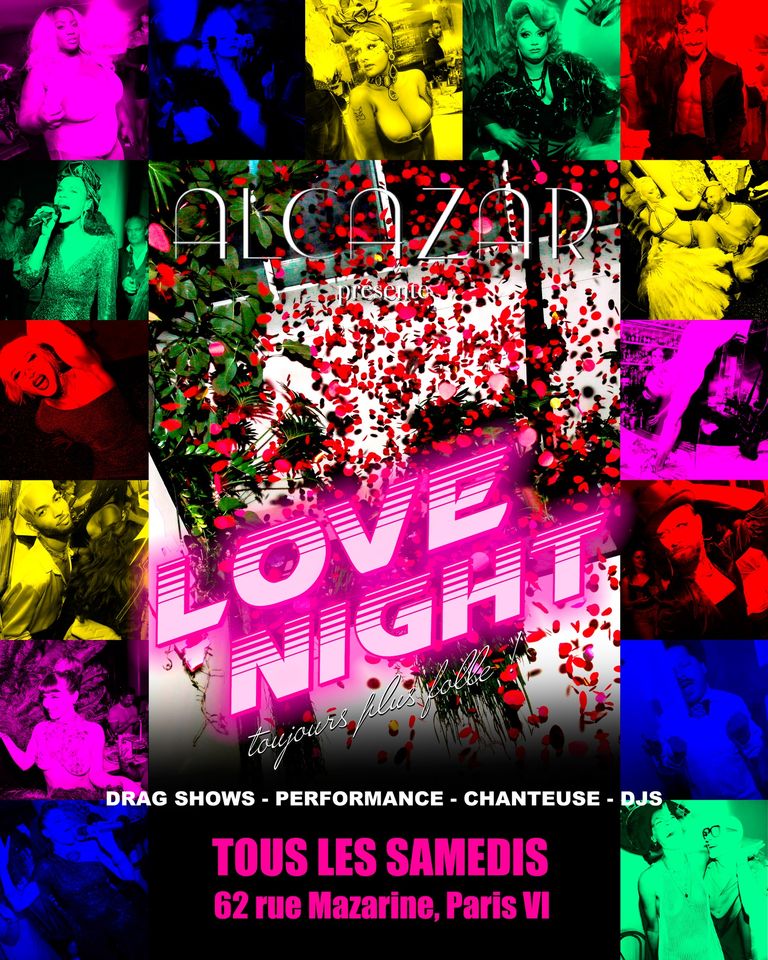 Love Night par La Madame Klaude à l'Alcazar Restaurant