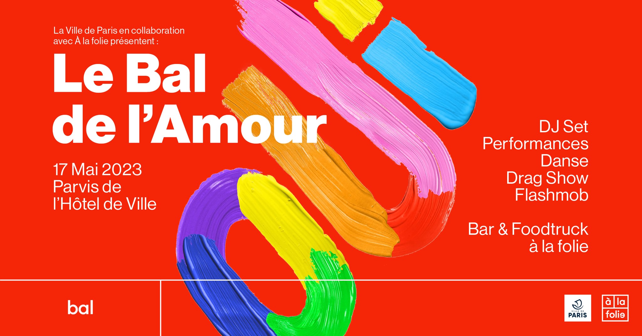 Le Bal de l'Amour sur le Parvis de l'Hôtel de Ville