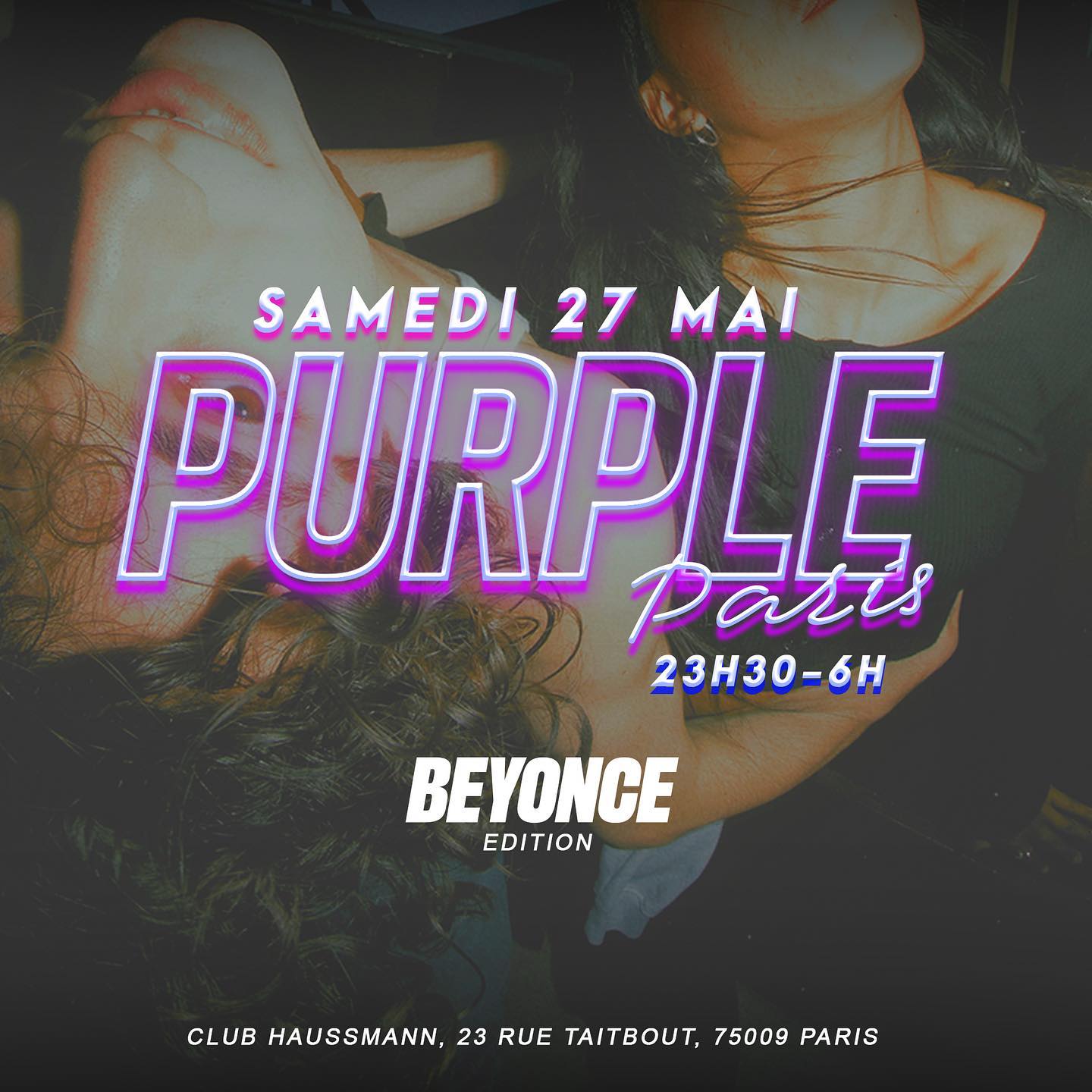 La Purple au Club Haussmann