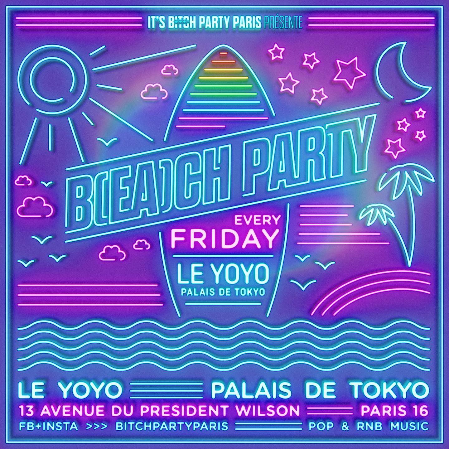 B(ea)ch Party au Yoyo - Palais de Tokyo