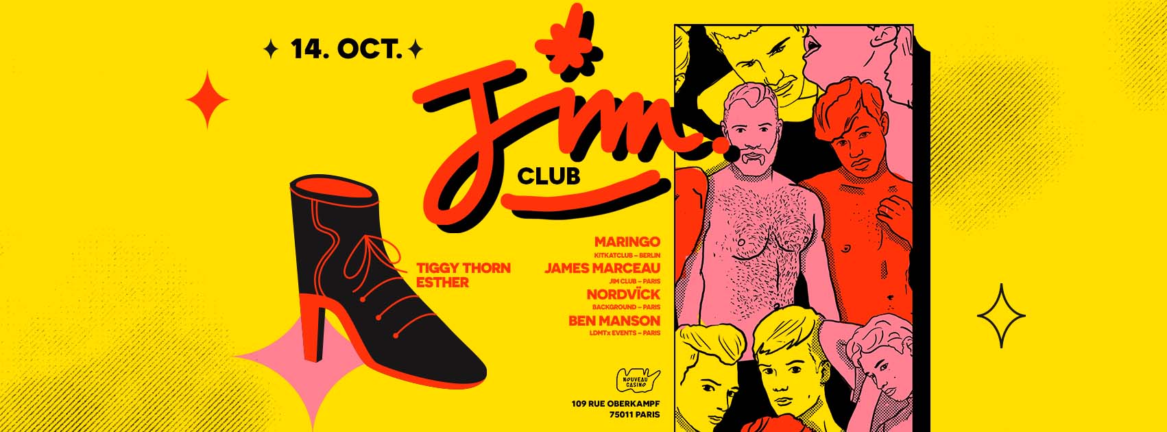 JIM Club au Nouveau Casino