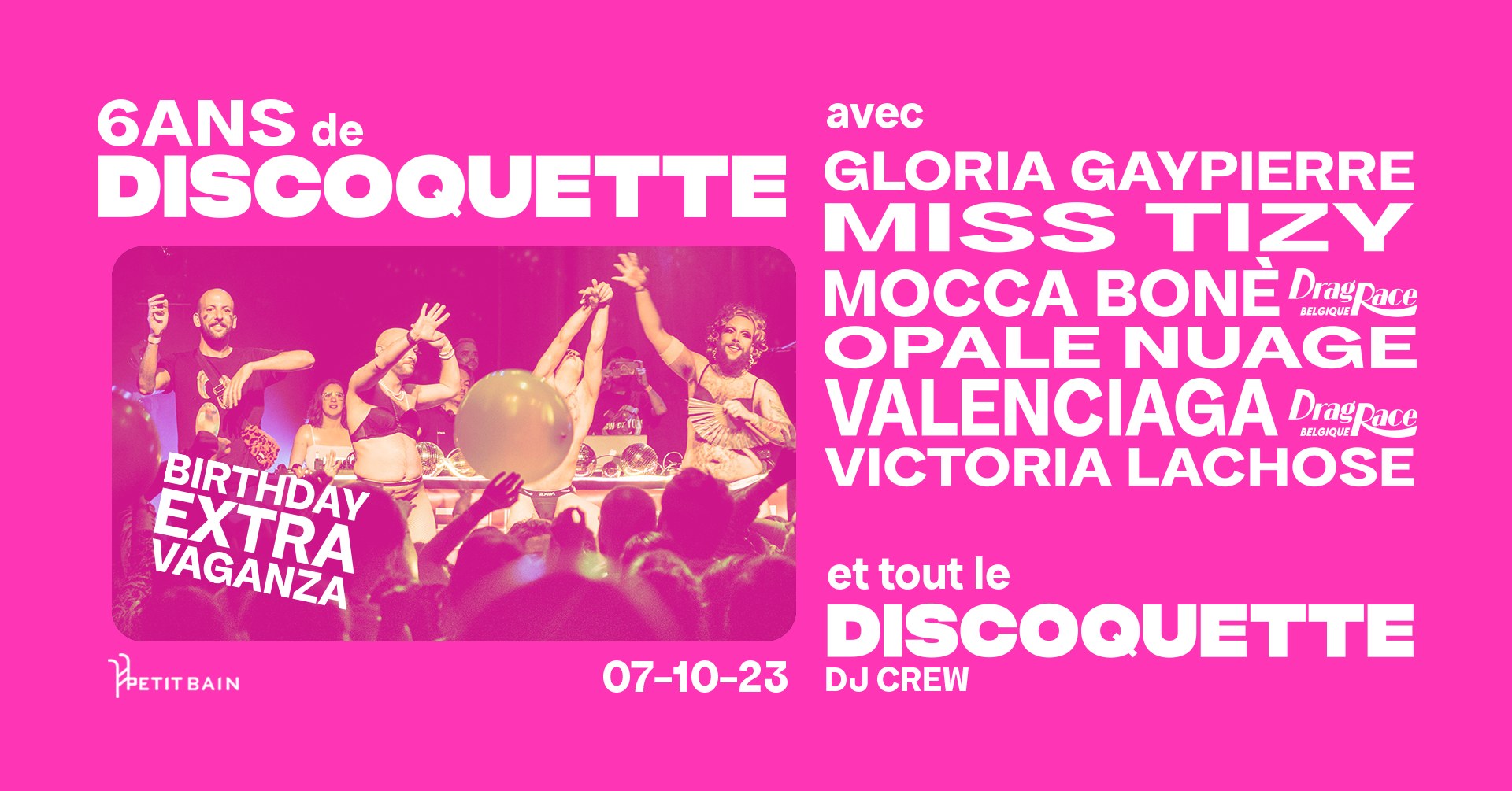 Discoquette au Petit Bain