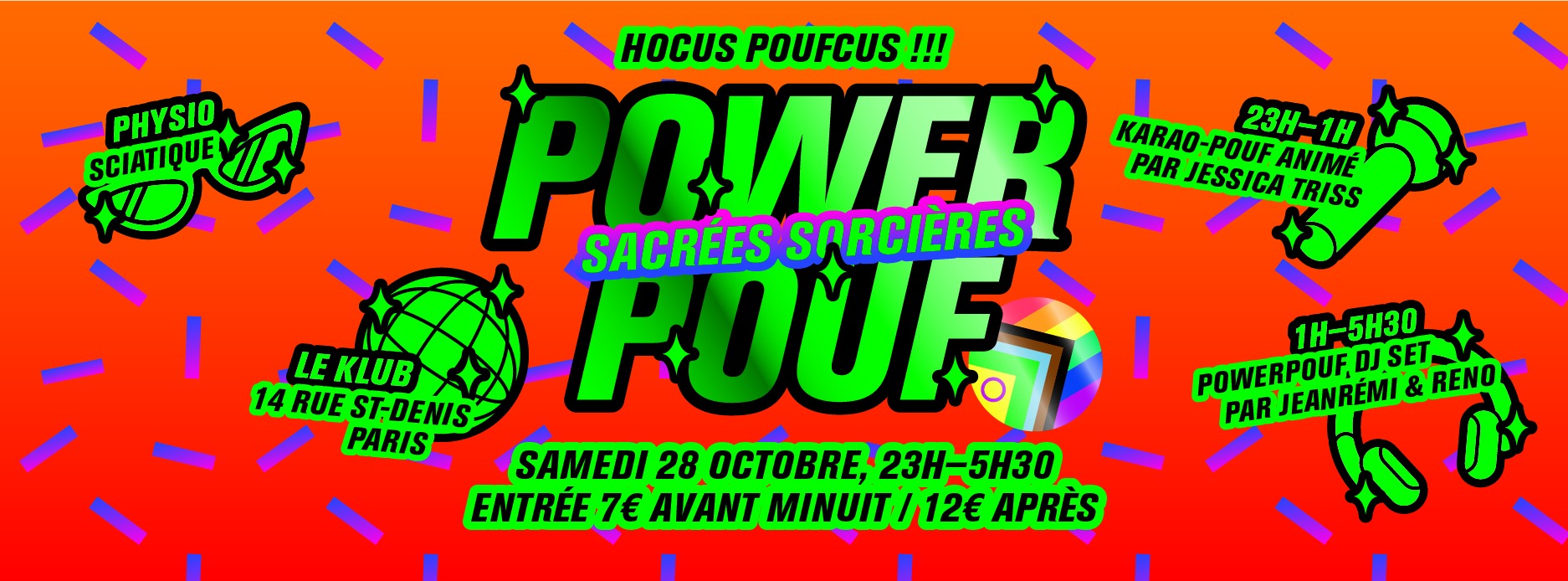 PowerPouf à Le Klub