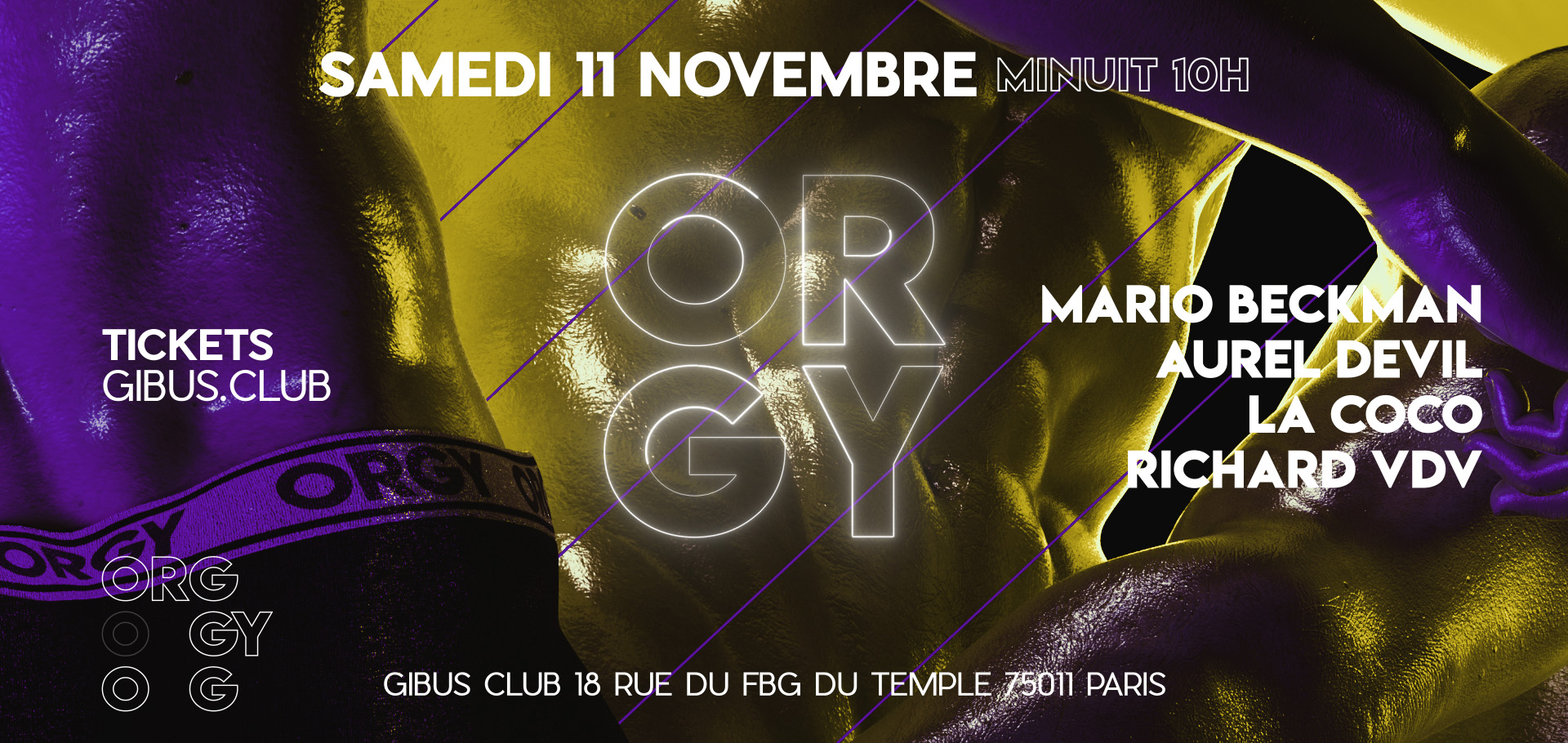 Orgy au Gibus