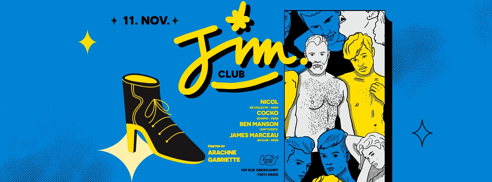 JIM Club au Nouveau Casino