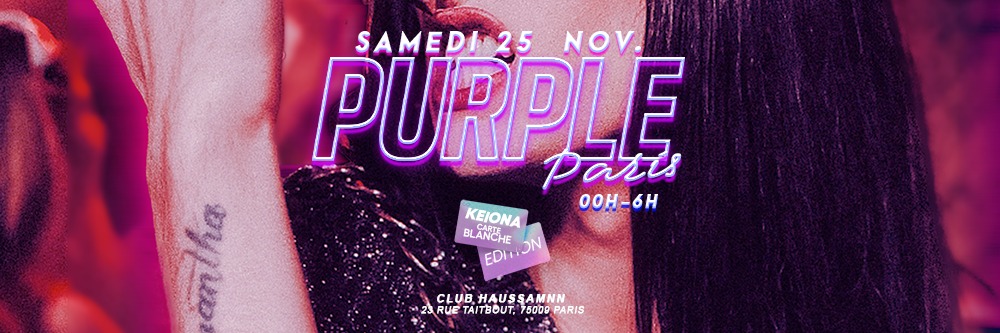 La Purple au Club Haussmann