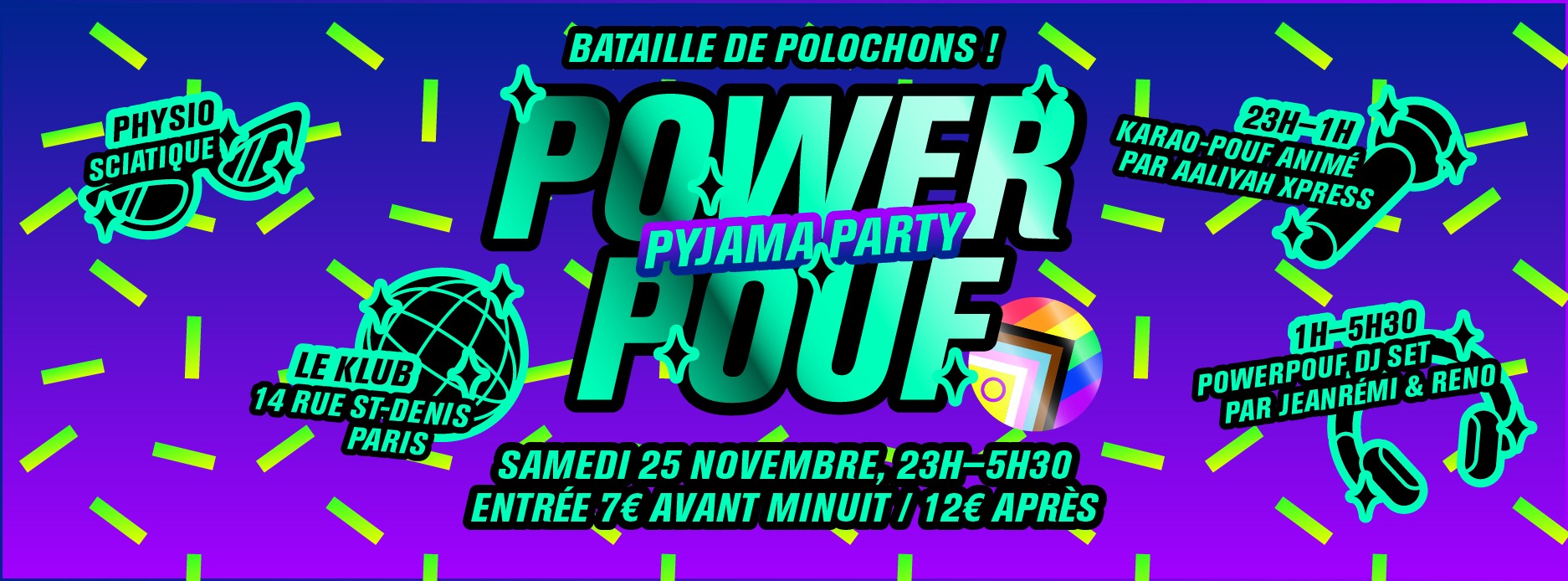 Powerpouf à Le Klub