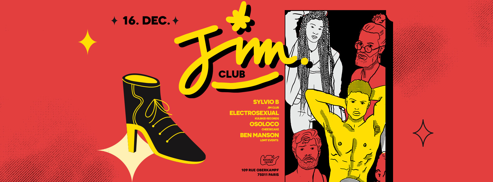 JIM Club au Nouveau Casino