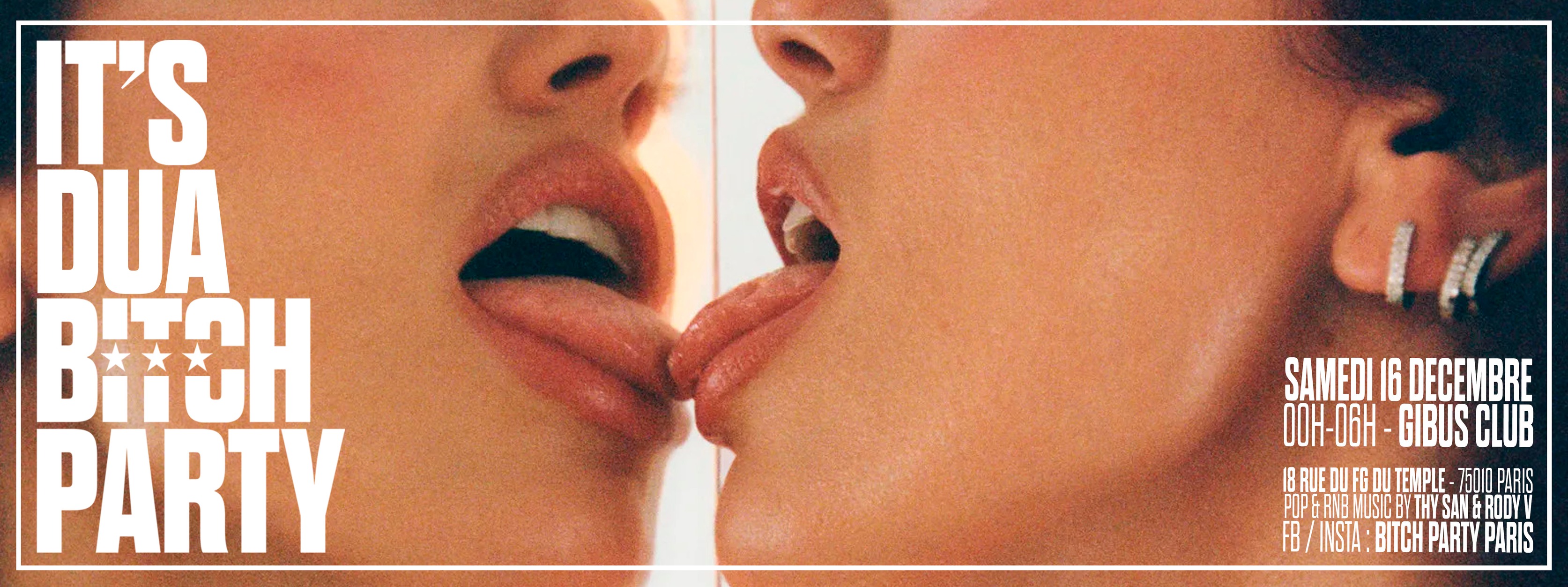 It's Dua Lipa Bitch Party au Gibus