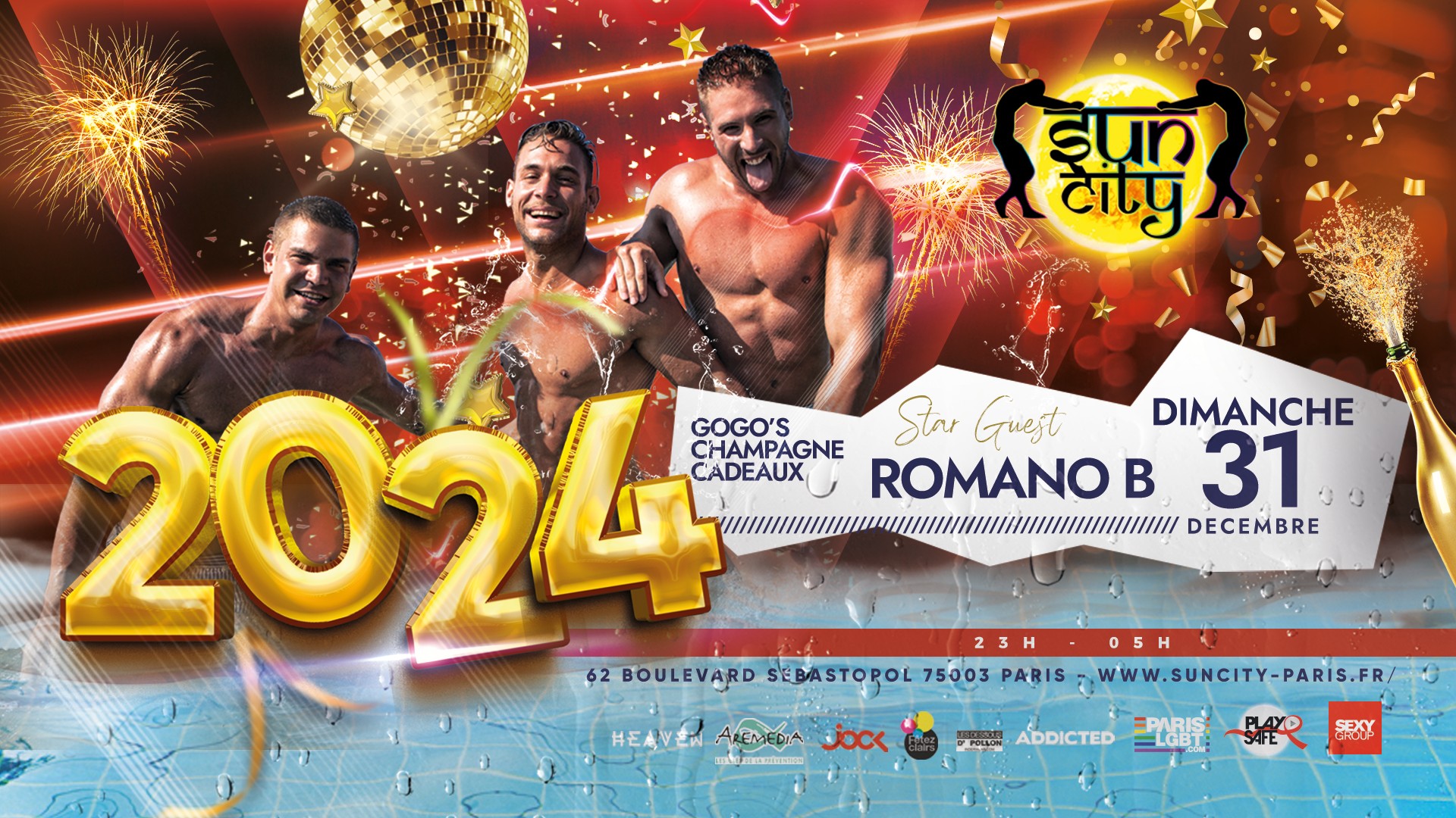 Reveillon Pool Party au Sun City