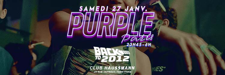 La Purple au Club Haussmann