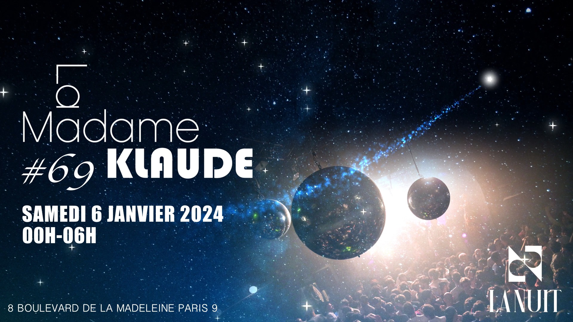 La Madame Klaude à La Nuit