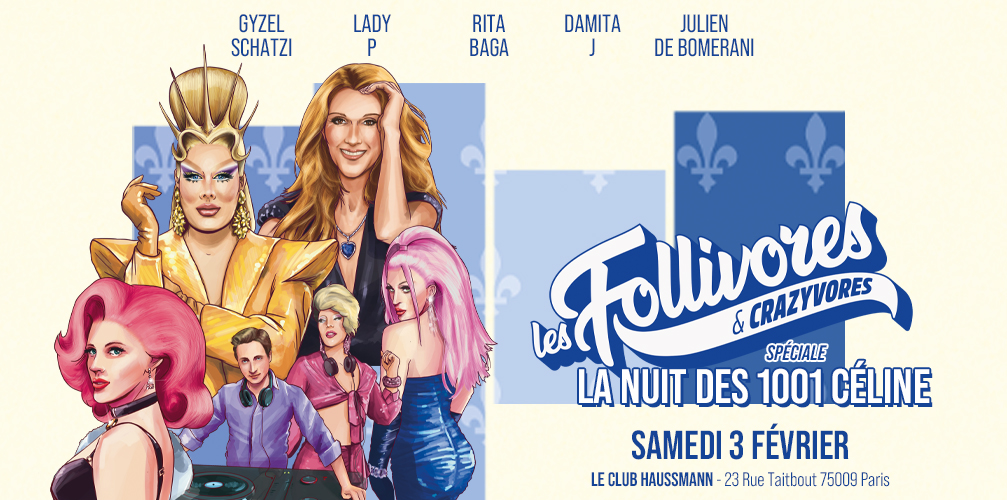Les Follivores au Club Haussmann