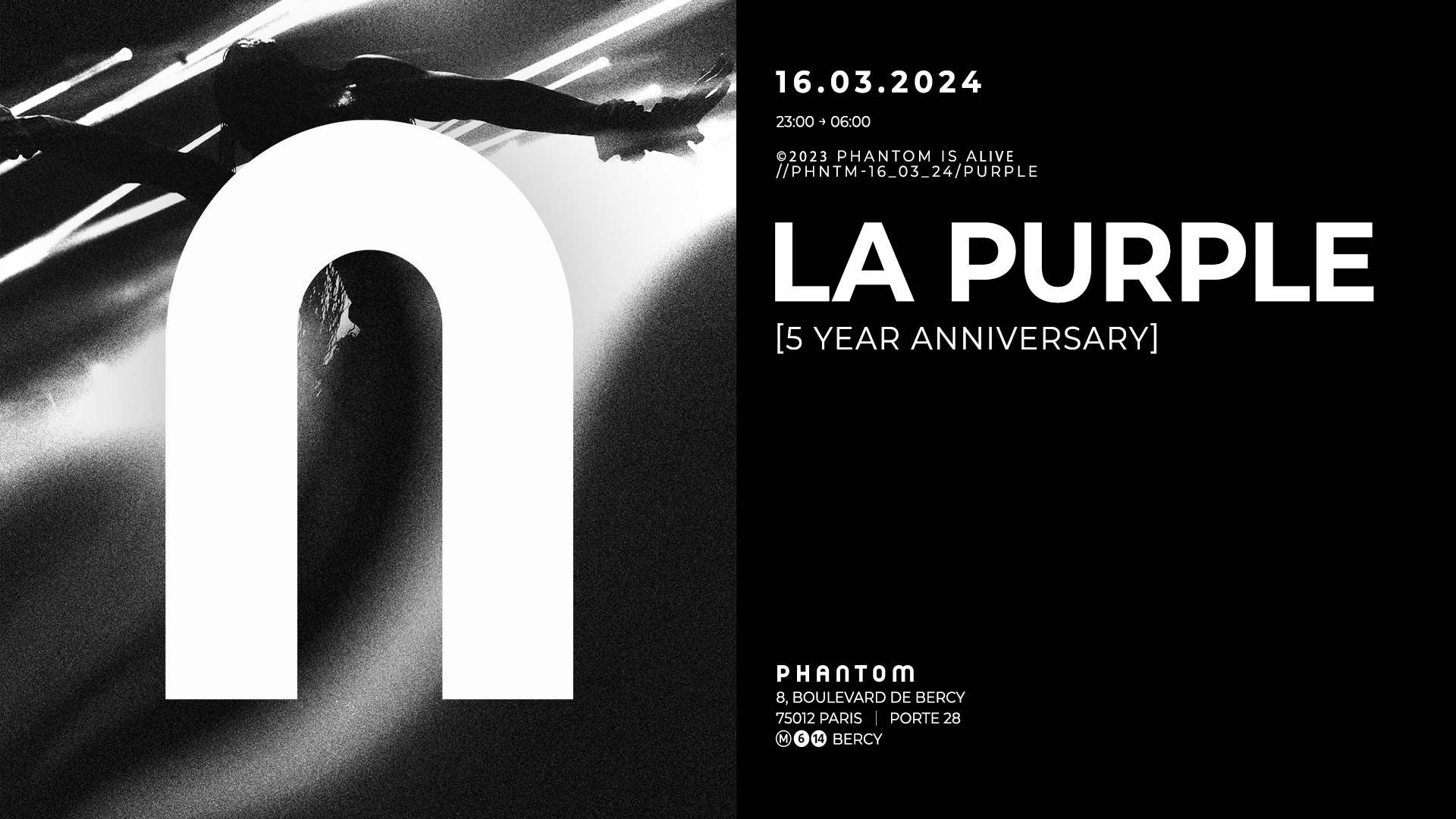 La Purple fête ses 5 ans à Phantom