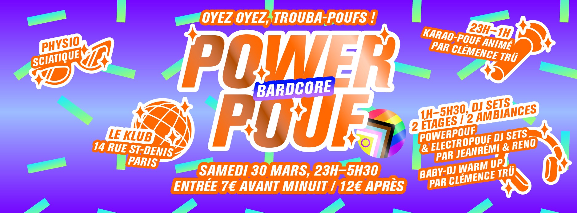 PowerPouf à Le Klub