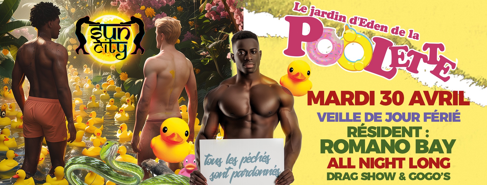 Le jardin d'Eden de la POOLette au Sun City