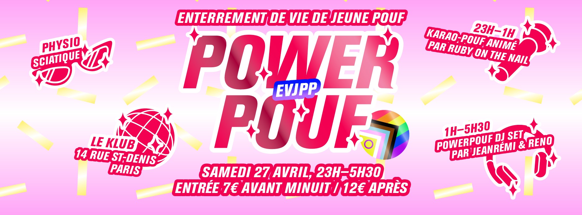Power Pouf à Le Klub