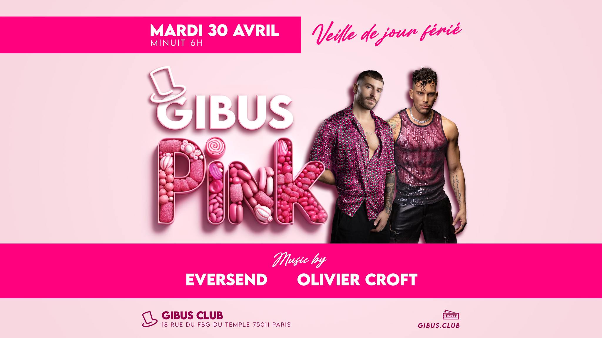 Gibus Pink au Gibus