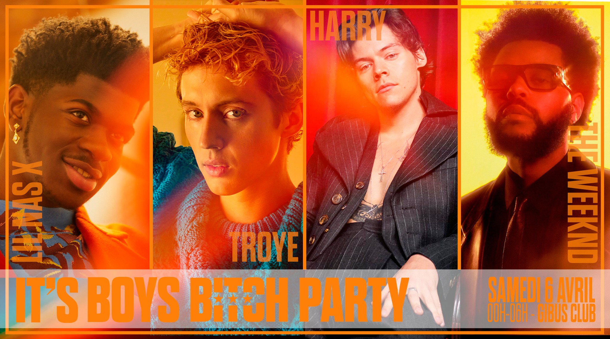 It's Boys Bitch Party au Gibus