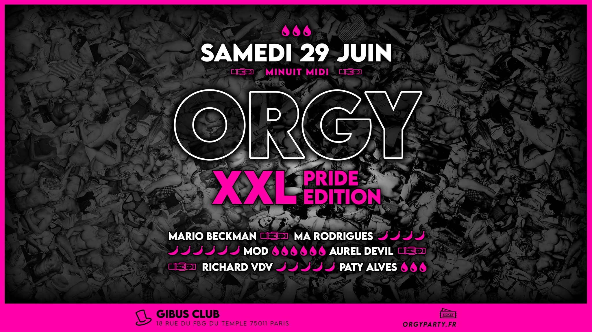 ORGY XXL au Gibus