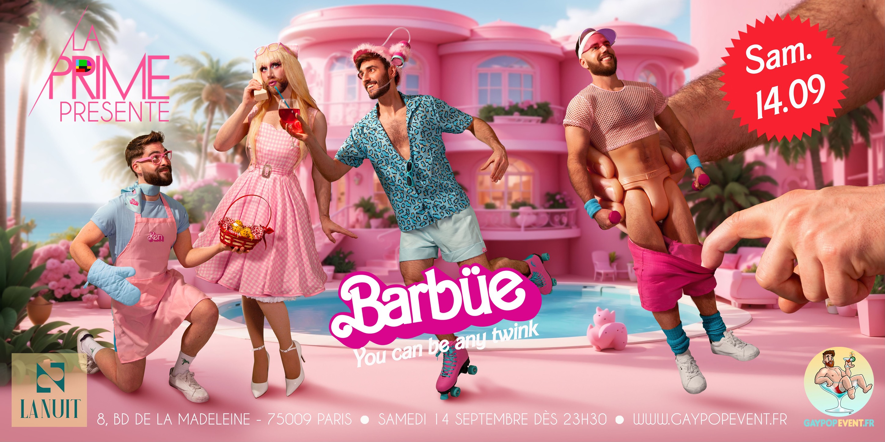 La Prime présente Barbüe ANNULEE à La Nuit