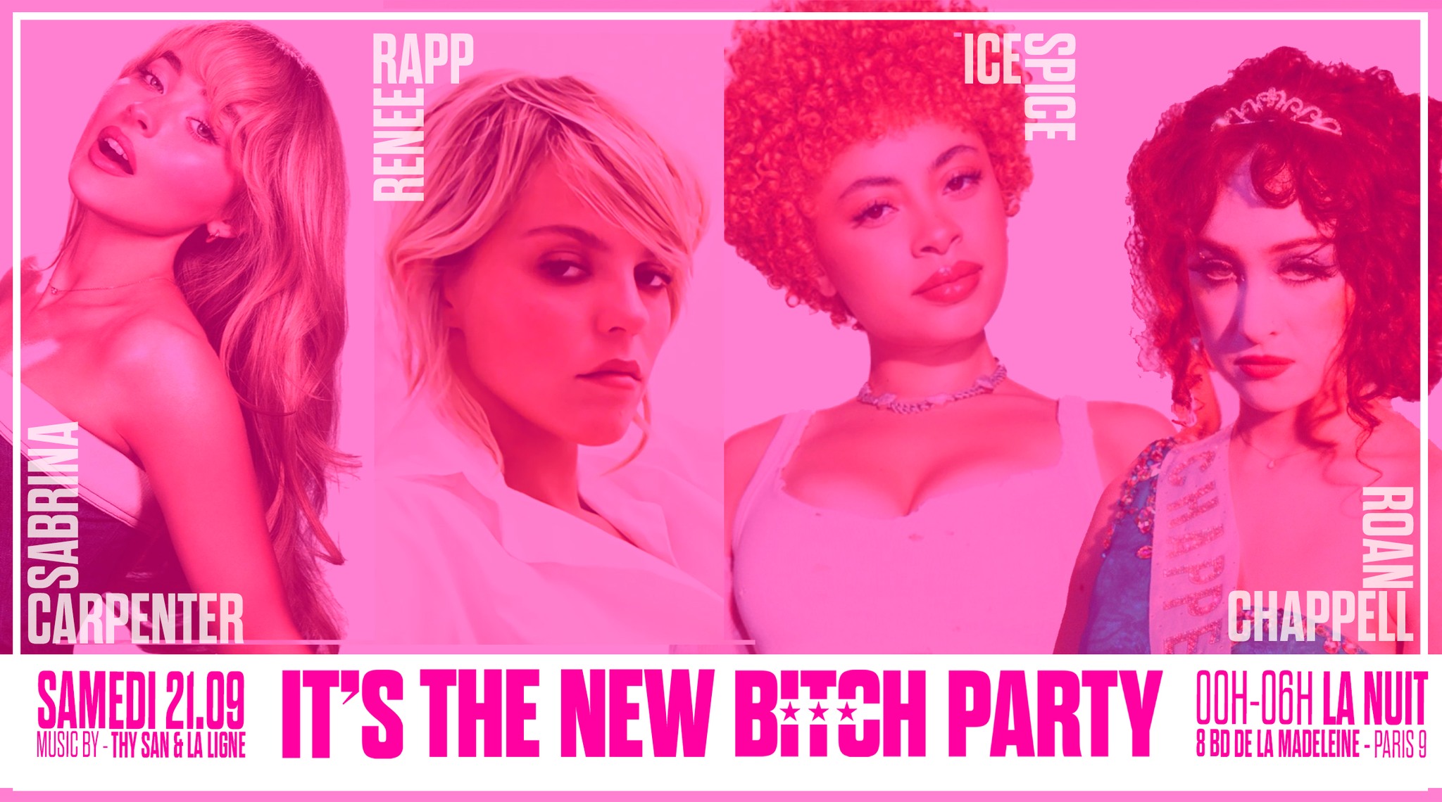 It's The New Bitch Party à La Nuit