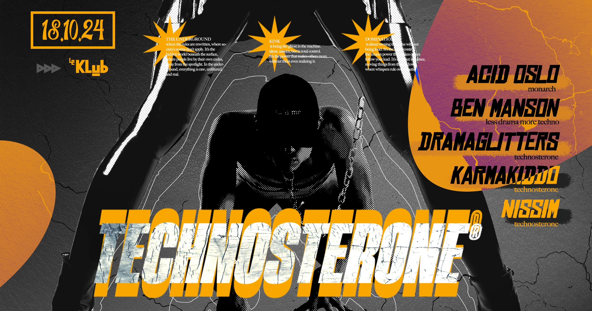 Technosterone à Le Klub