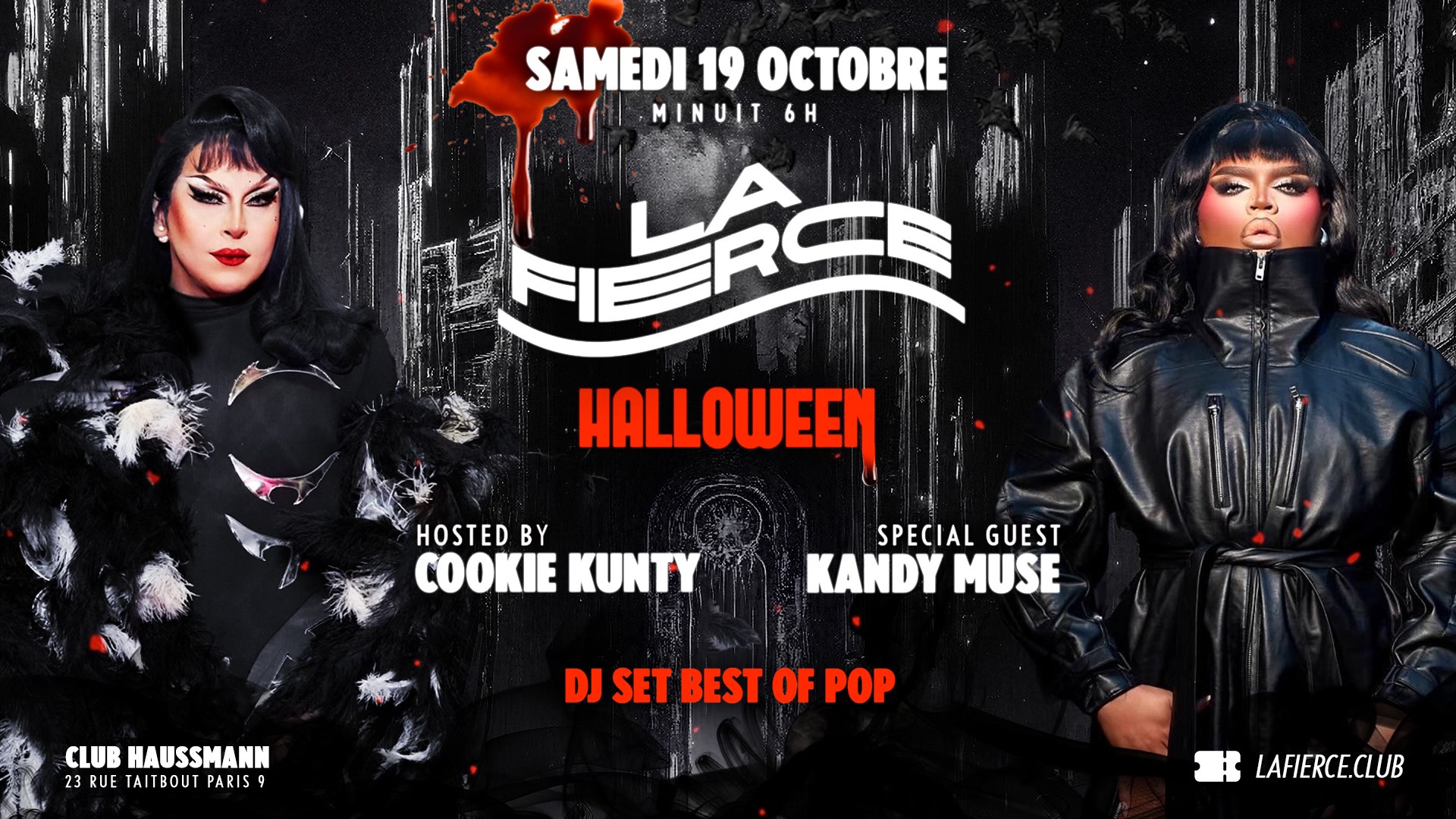 La Fierce au Club Haussmann