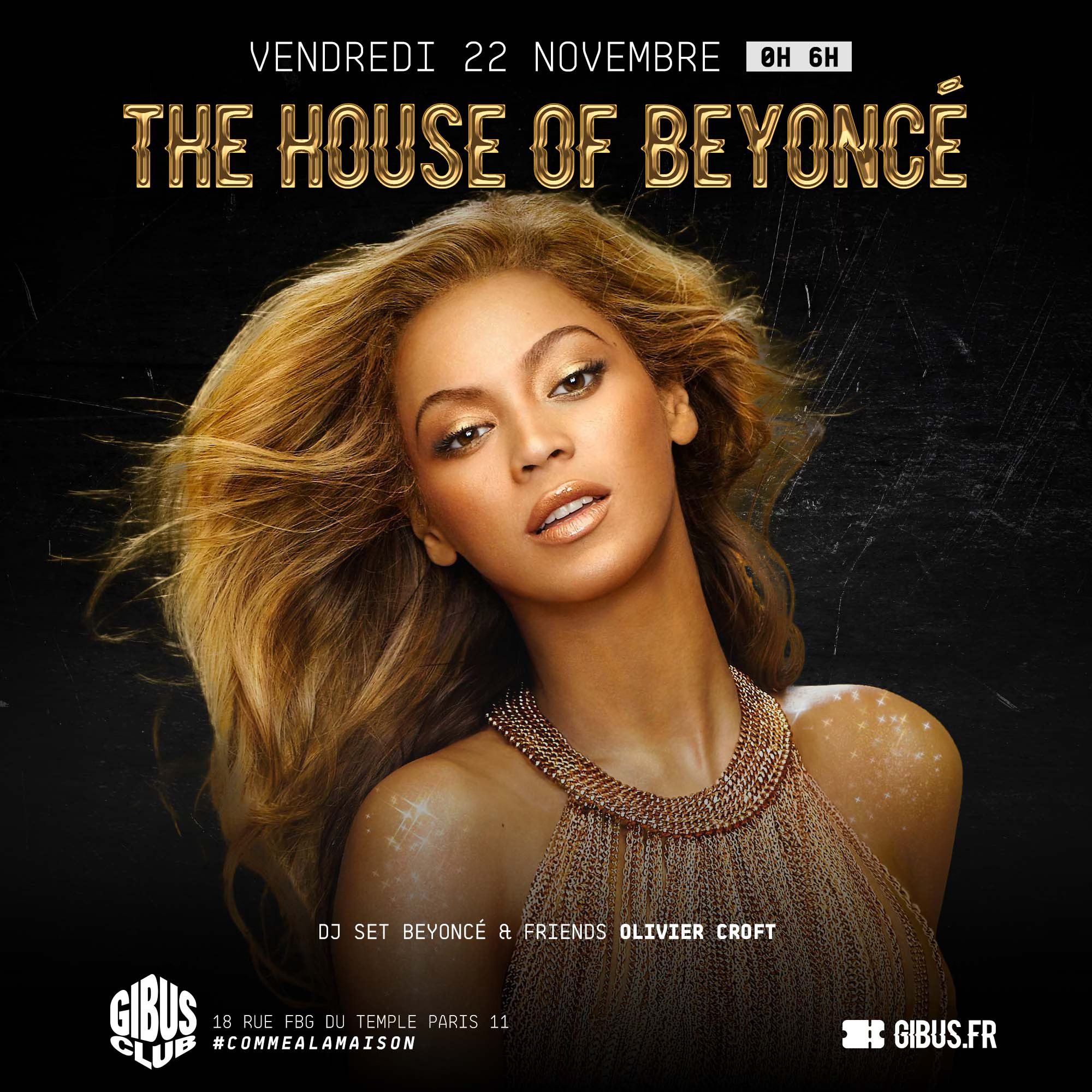The House of Beyoncé au Gibus