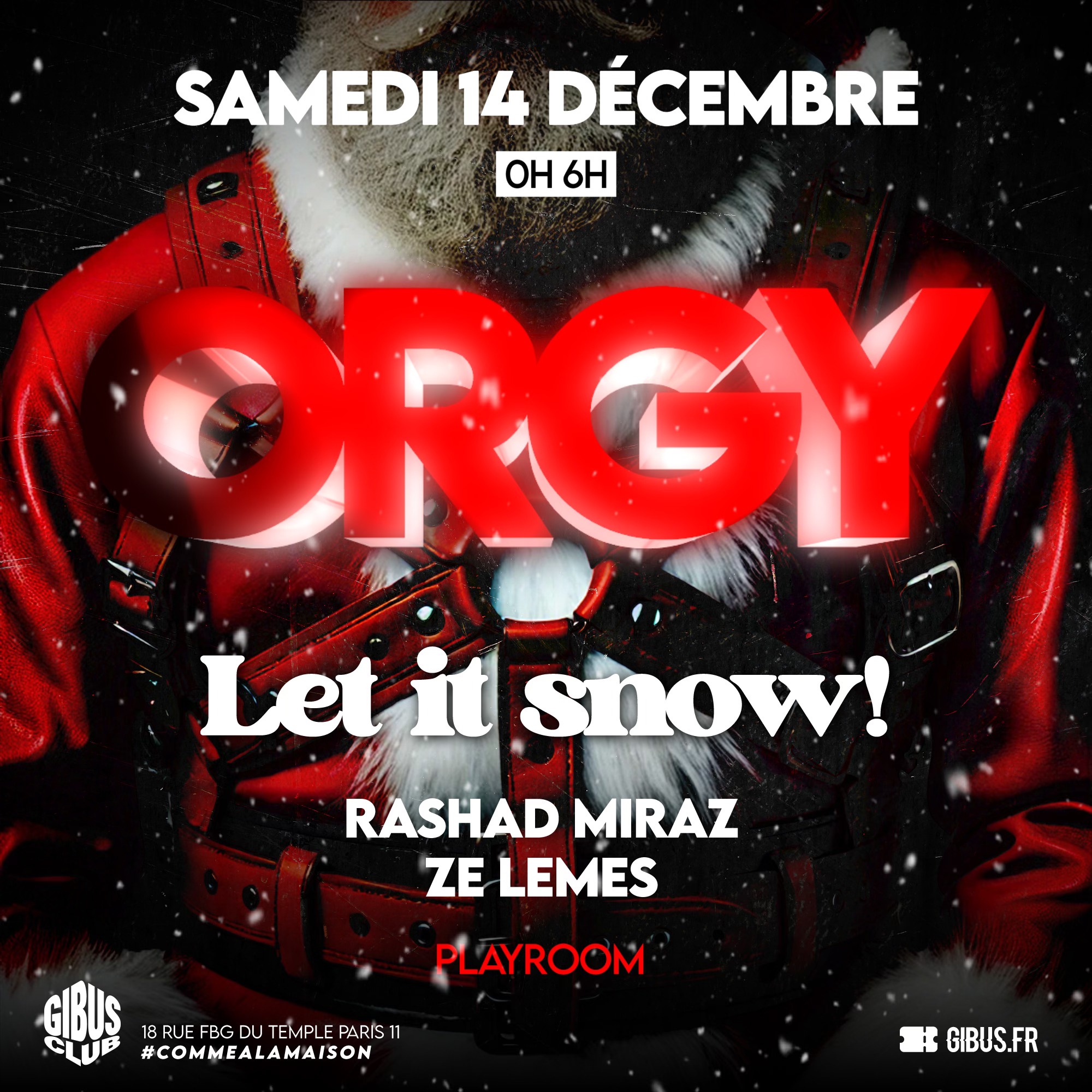 ORGY au Gibus