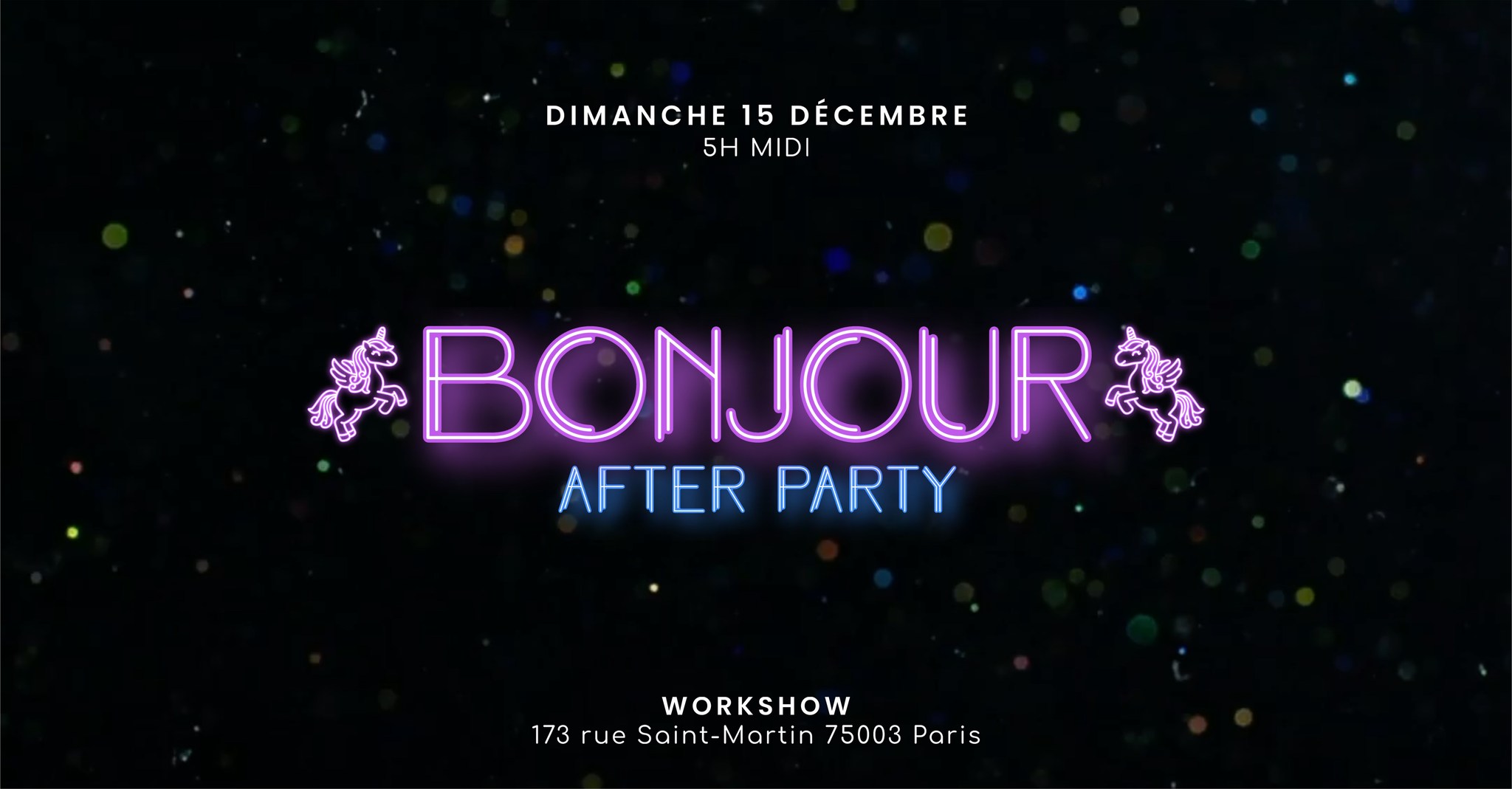 Bonjour After au WorkshoW