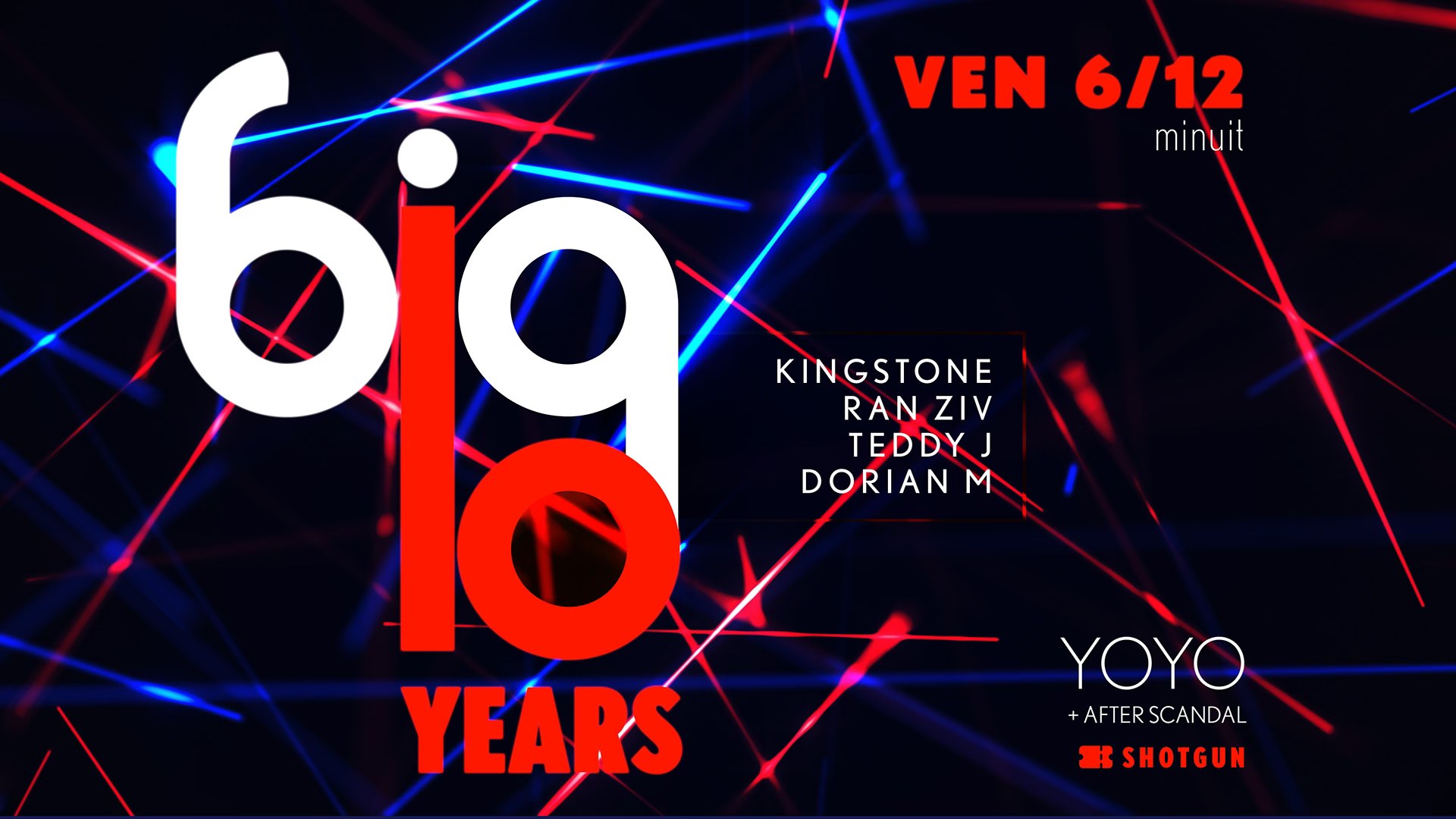 BIG 10 ans au Yoyo Palais de Tokyo