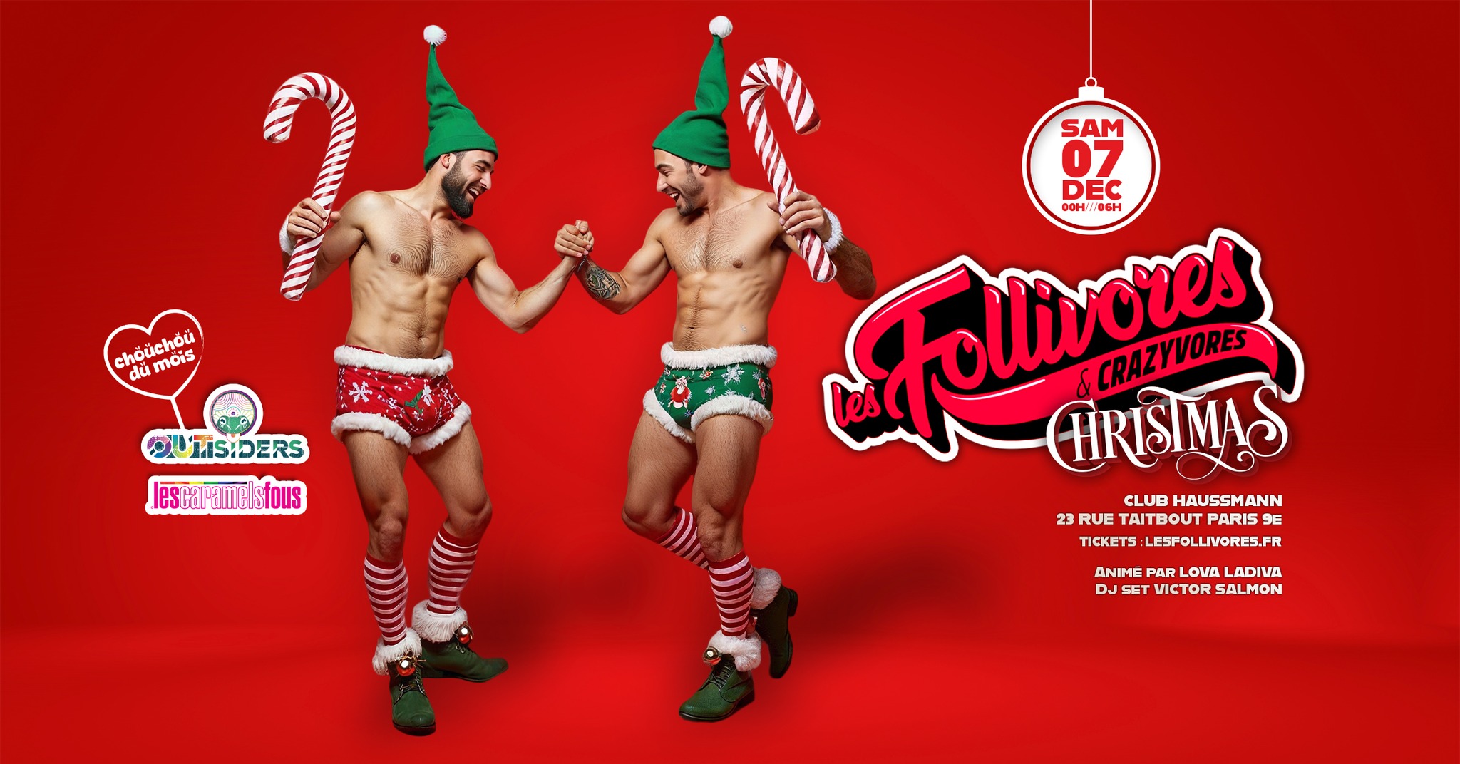 Les Follivores et Crazyvores au Club Haussmann