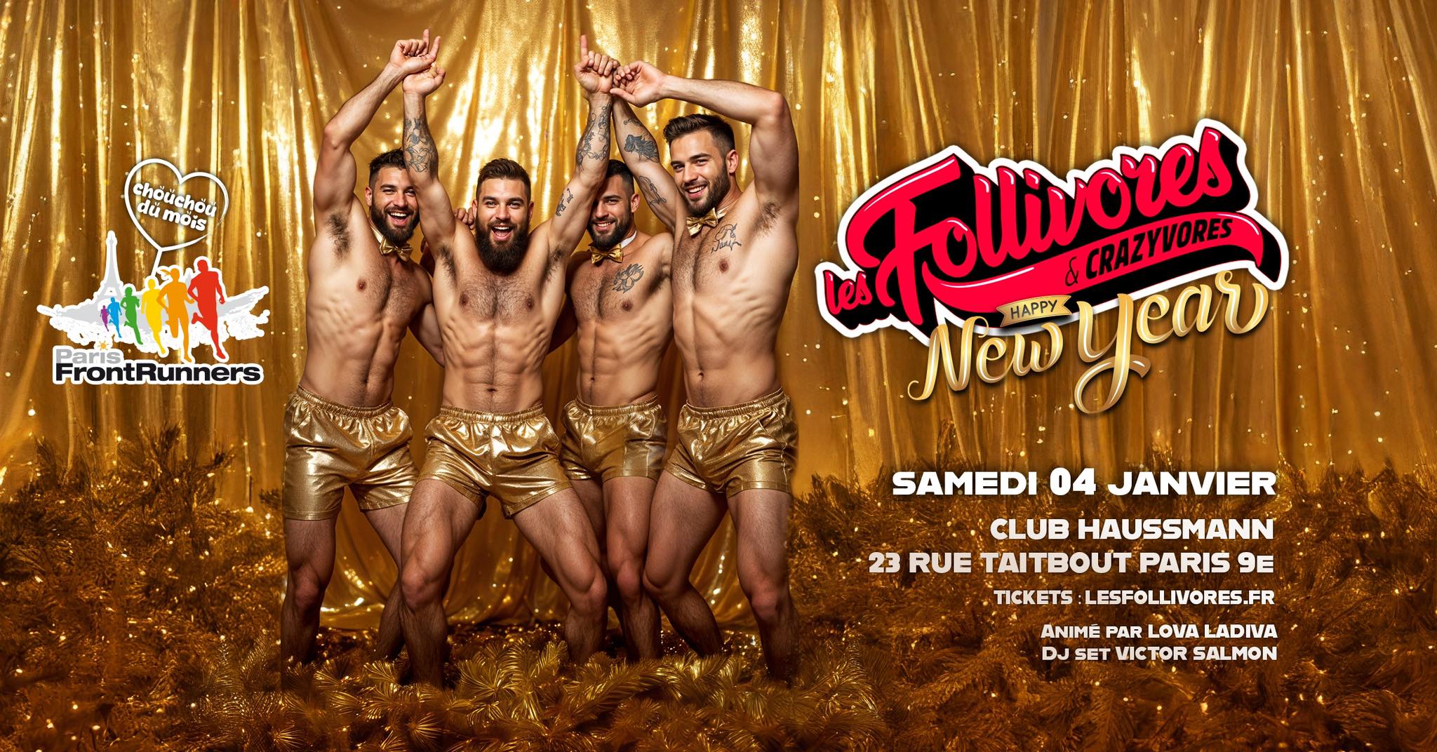 Les Follivores/Crazyvores au Club Haussmann