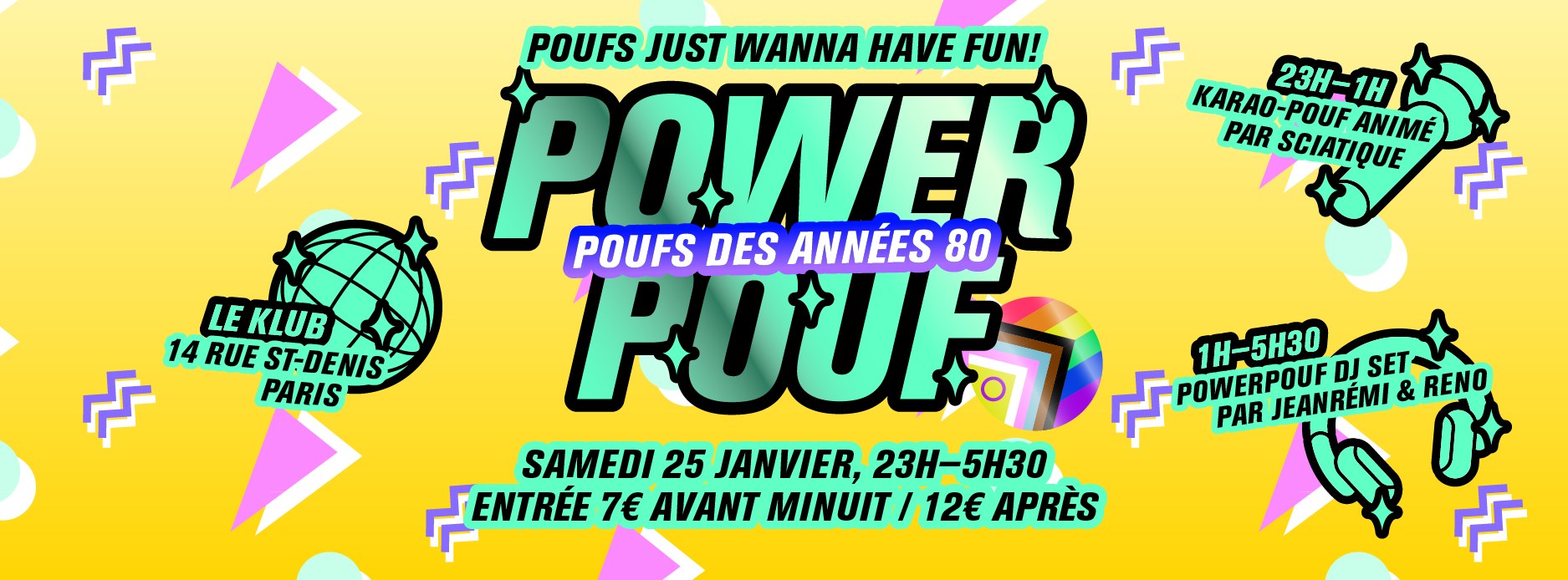 PowerPouf à Le Klub