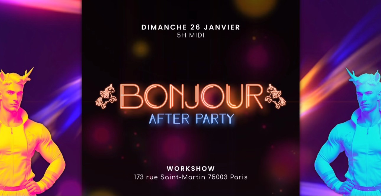 Bonjour After au WorkshoW