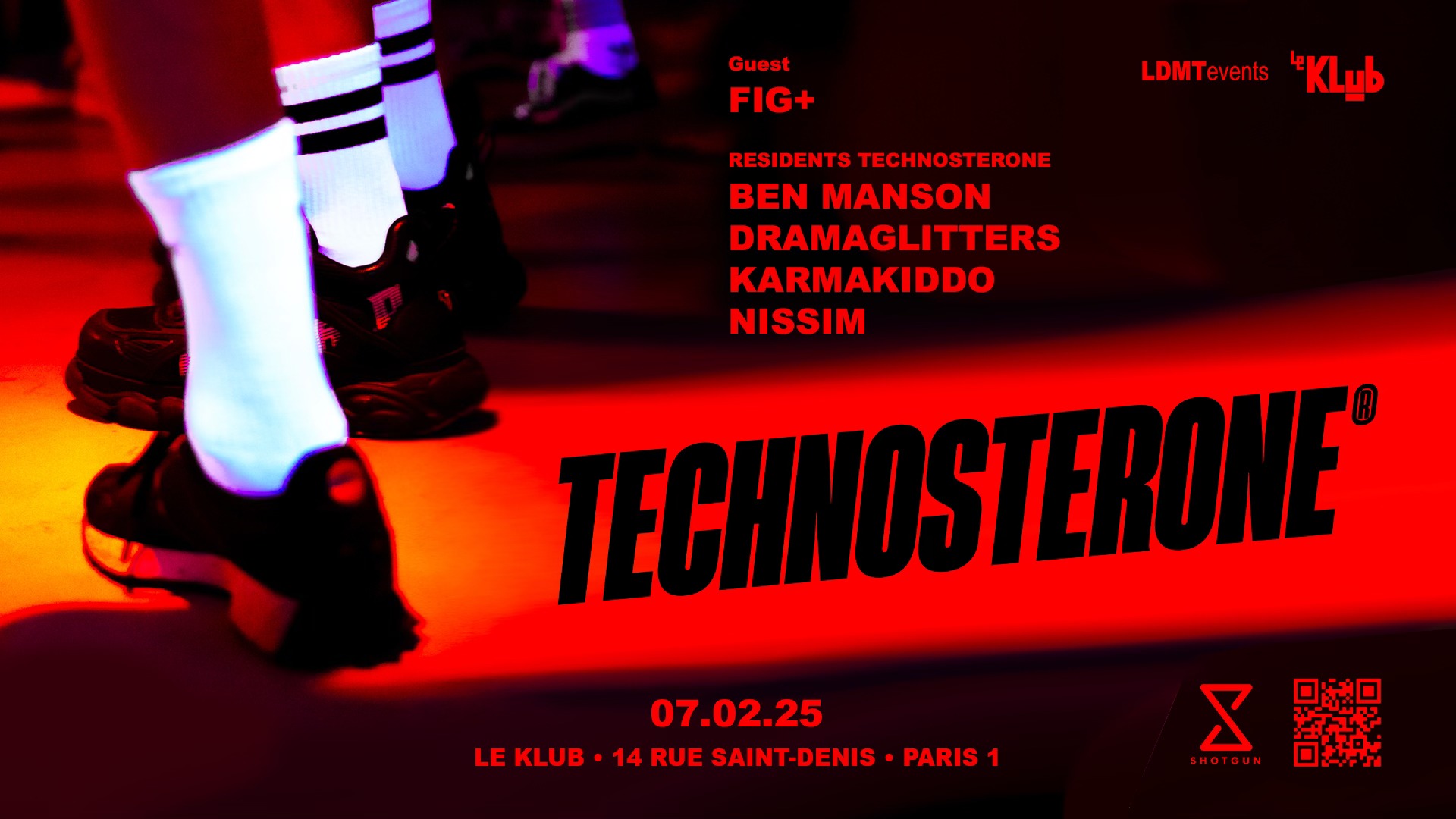 Technosterone à Le Klub