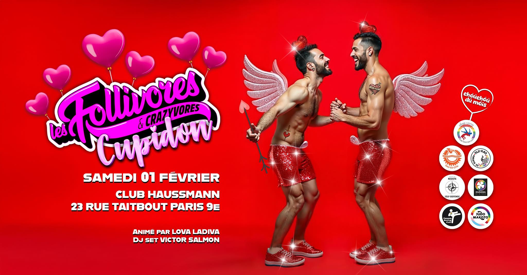 Les Follivores & Crazyvores au Club Haussmann