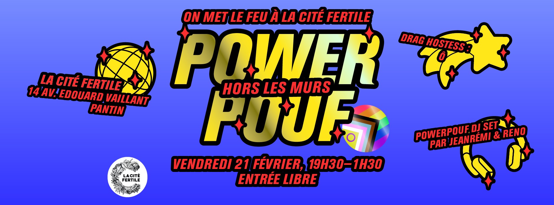 PowerPouf à La Cité Fertile