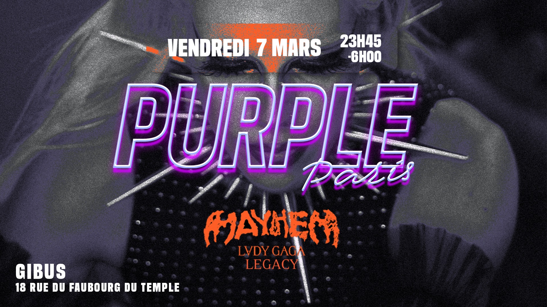 La Purple au Gibus