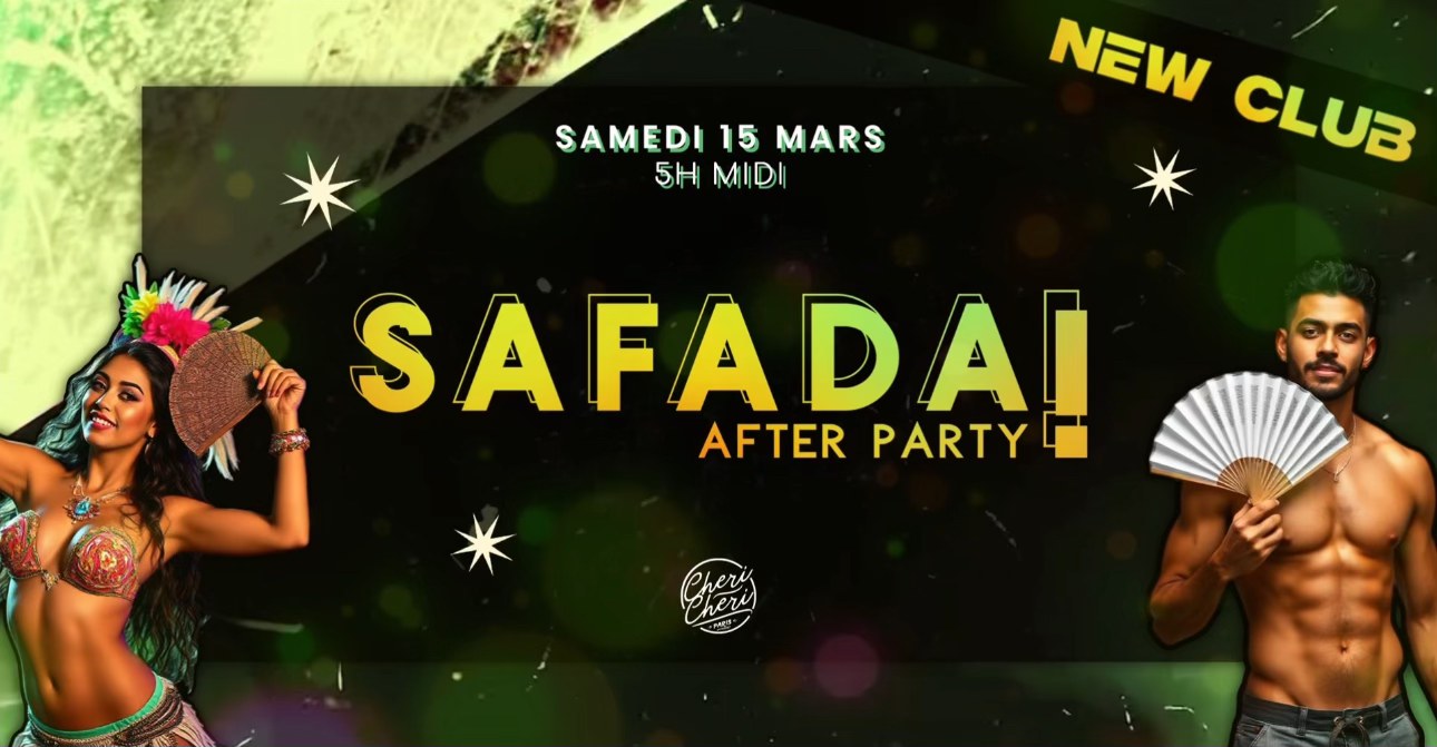 Safada After Party au Chéri Chéri