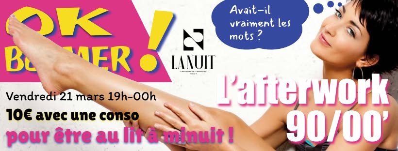 OK Boomer! 19h/00h à La Nuit