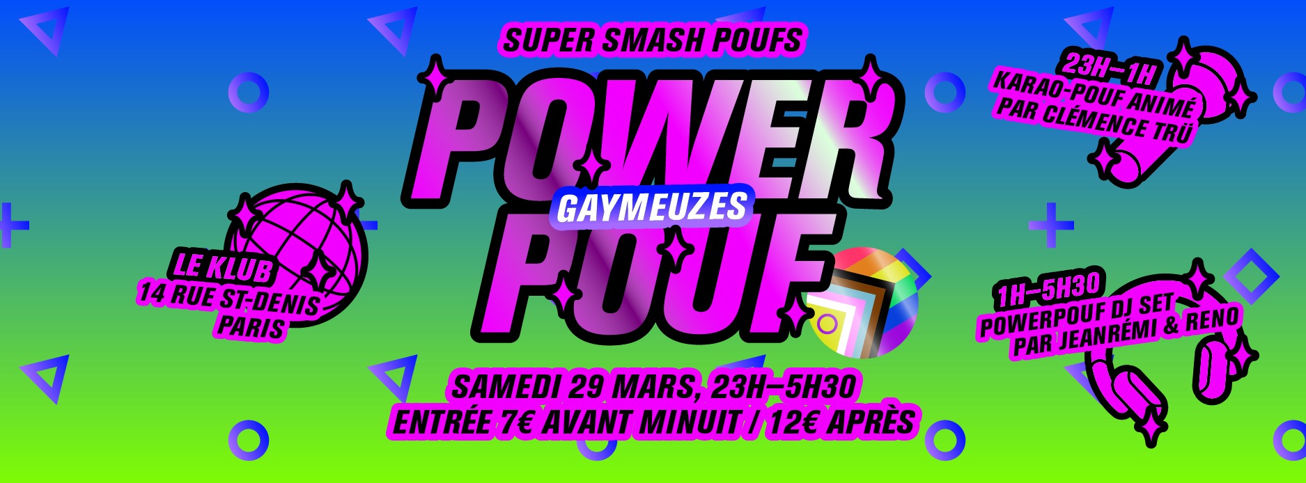 Power Pouf à Le Klub