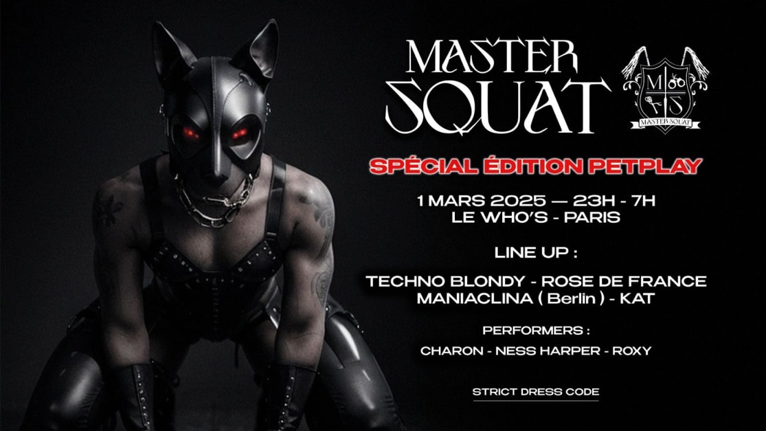 Master Squat Petplay au Who's