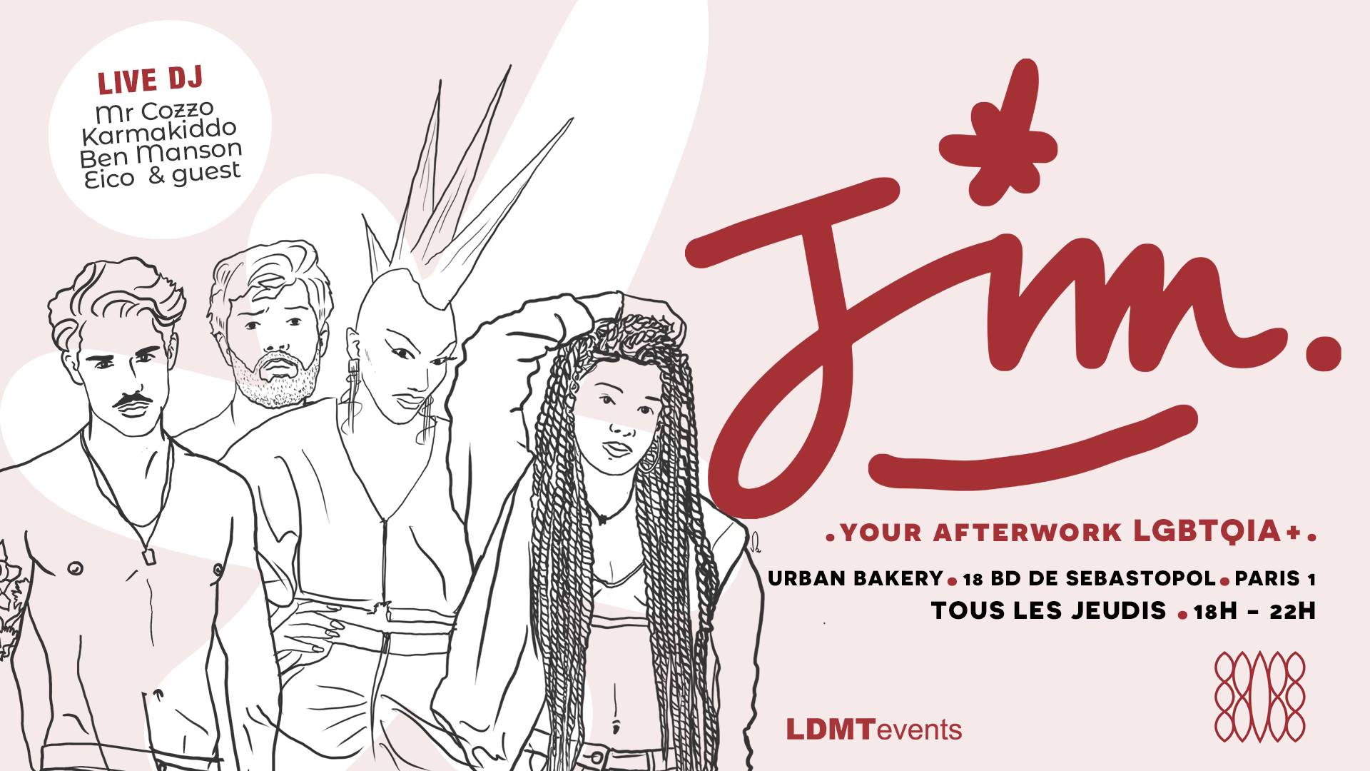 JIM Afterwork au Urban Bakery