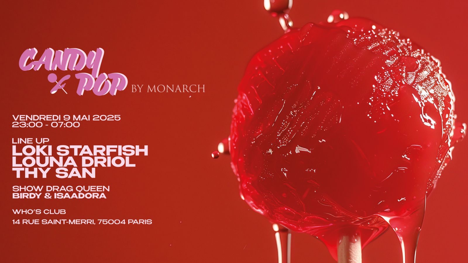 Candy Pop by Monarch au Who's